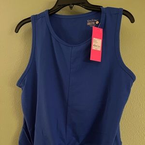 Royal Blue Lilly Pulitzer tank Size XL NWT